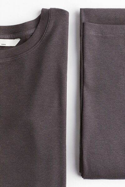 H&M MAMA 2 Parçalı Ribanalı Set