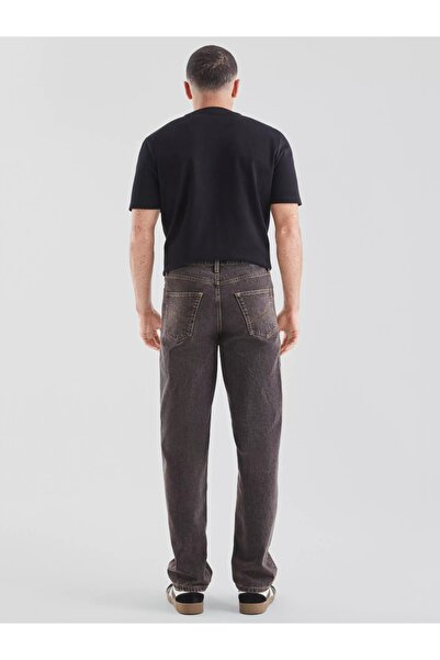 QS by s.Oliver Q/S by s.Oliver Men's Jeans, Loose Fit, Mid Waist, Straight Cut, Dark Grey