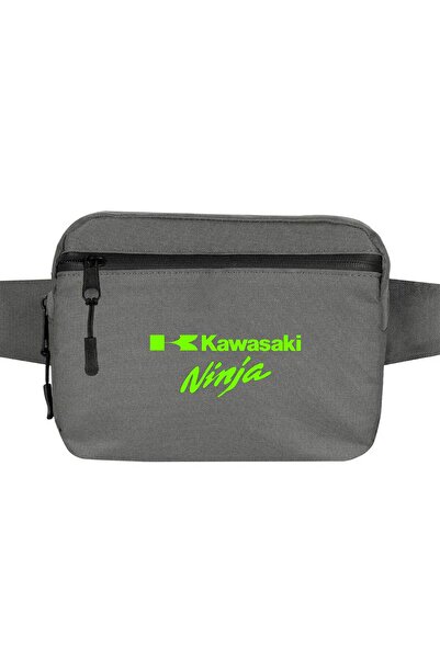 CrowsGate Kawasaki Ninja Waist Bag Gray Color