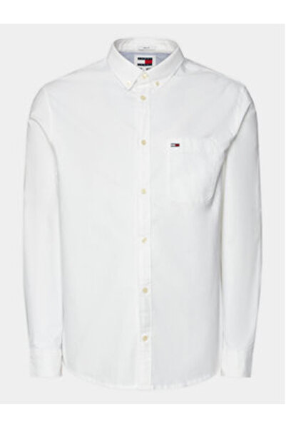 Tommy Jeans Men's Shirt DM0DM18335 White
