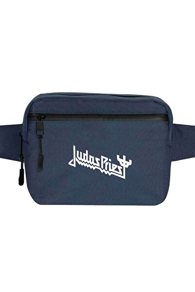 CrowsGate حقيبة الخصر من جوداس بريست باللون الأزرق الداكن