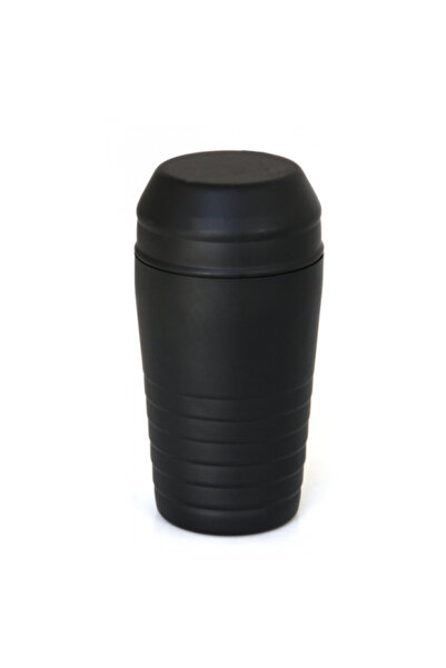 Raki Stainless steel shaker with filter 600ml black