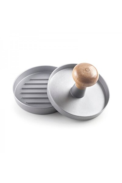 Lacor Aluminum hamburger press, 11 cm