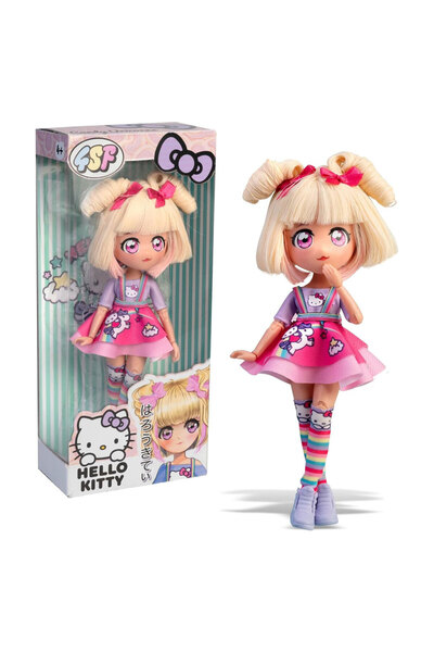 Hello Kitty دمية يونيكورن كاندي من مانغا بطول 19.5 سم طراز HKTF0000