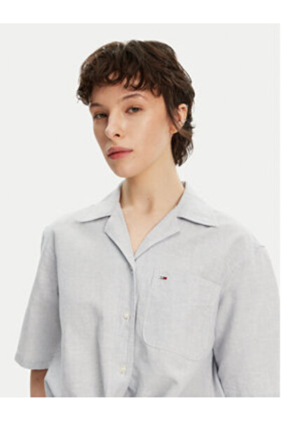 Tommy Jeans Women's Shirt DW0DW20286 Blue