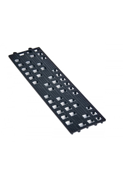 Raki Bar mat/non-slip bar mat for RAKI glasses, 31x9xh1.2cm, plastic, black, ...