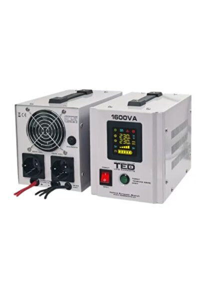 TED UPS for central heating system 1600VA/1050W TED000330