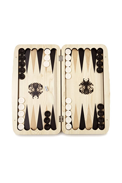 BİSPOT Orta Boy Baskılı Seyahat Tavlası – 28×33×2,3 cm