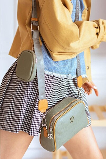 Çanta Trend Women's Removable Mini Wallet Bag