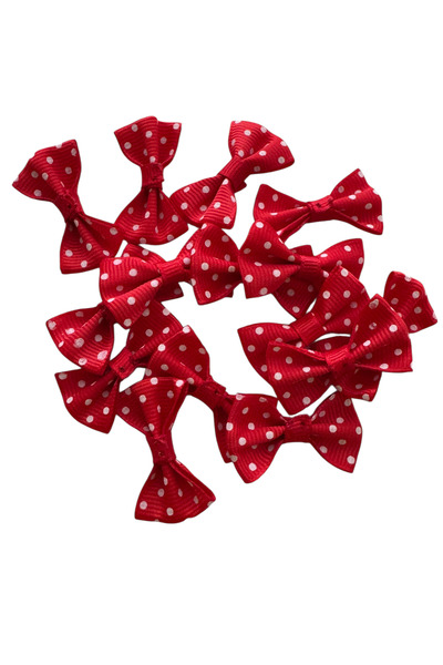 kalben accessories 15-Piece Grosgrain Ribbon Bow - Handmade Grosgrain Ribbon Bow (with Closure)