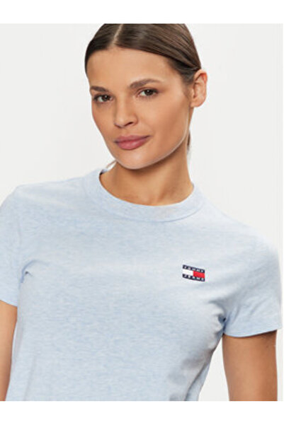 Tommy Jeans Women's T-Shirt DW0DW20153 Light Blue