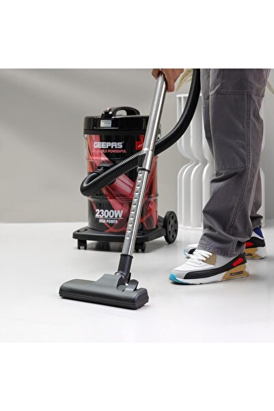 RADIOTRONICS Geepas GVC2598 2300W 25L Drum Vacuum Cleaner