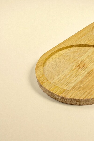 Kitchen Way Bamboo Two-Eye Oil Pot Kw-181