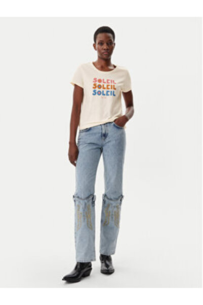 Mustang Γυναικείο T-Shirt 1016148 Μπεζ