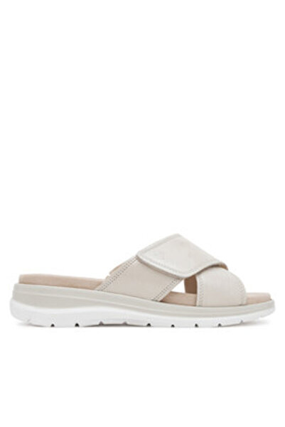 Caprice Γυναικείες σαγιονάρες μπεζ CAPRICE-9-27207-44 119 PEARL NAPPA