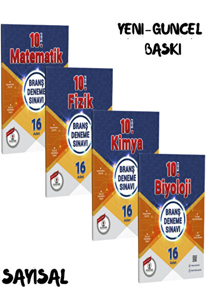 ÖZDEBİR YAYINEVİ 10.Sınıf Sayısal Branş Deneme Seti Güncel Yeni Baskı