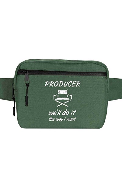 CrowsGate Geantă de talie Producătorul Bel, culoare verde