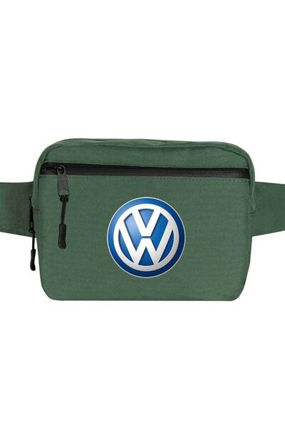 CrowsGate Geantă de talie cu logo Volkswagen Culoare verde