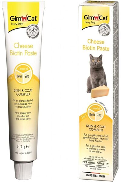 Gimcat Cheese Biotin Paste, 50g