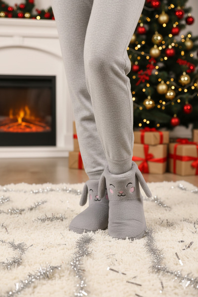 Deniz Terlik Жіночі милі тихі теплі подарункові плюшеві домашні капці | Пандуф |