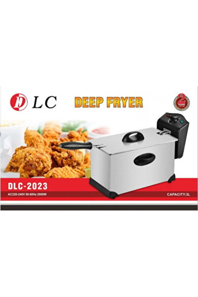 DLC Electric Fryer with Oil from - 3L Capacity - 2000W