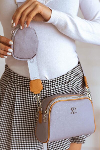 Çanta Trend Women's Removable Mini Wallet Bag