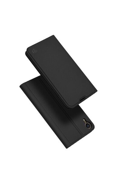 Fils Husa Cu Grad Ridicat de Protectie pentru iPhone XR, Magskin Book, F18, P...