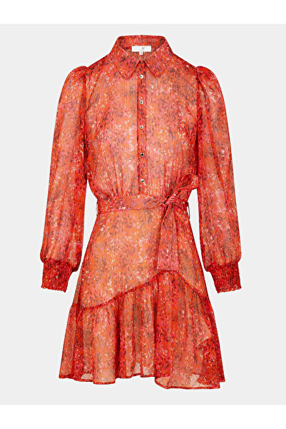 Morgan Γυναικείο Καλοκαιρινό Φόρεμα 241-ROLIX.F Πορτοκαλί