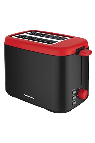Heinner Wassay 800 HTP-800BKR Toaster, 800W, 7 browning levels, Black/Red