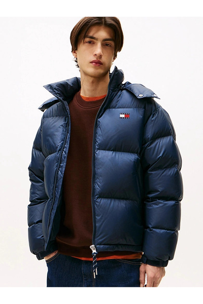 Tommy Hilfiger Tjm Alaska down Inflatable Men's Blue Jacket Dm0Dm22036C1G