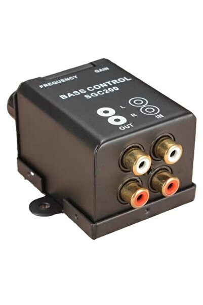 FİL Controler Audio Bass RCA SGC 200, 150Hz-40Hz, 0dB-12dB, Reglaj Volum Ampl...