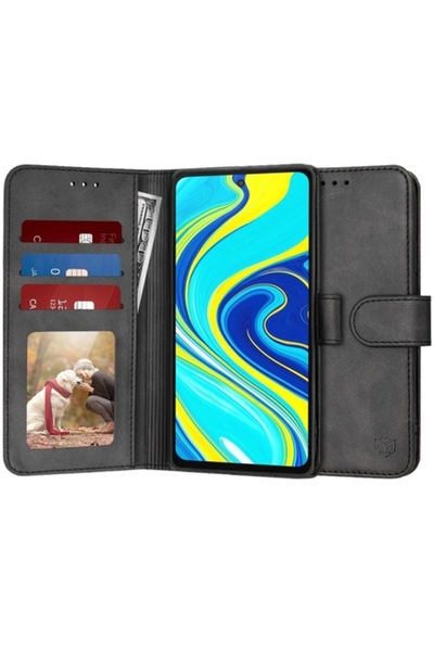 Fils Husă de înaltă protecție pentru Xiaomi Redmi Note 9S/Note 9 Pro/Note 9 Pro Max, jurnal, L45, - piele