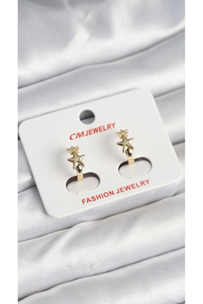 İnci Yıldız model Kadın Küpe