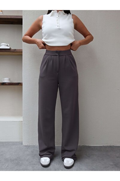 ESRAHELVACI Pile Detail Lycra Pants