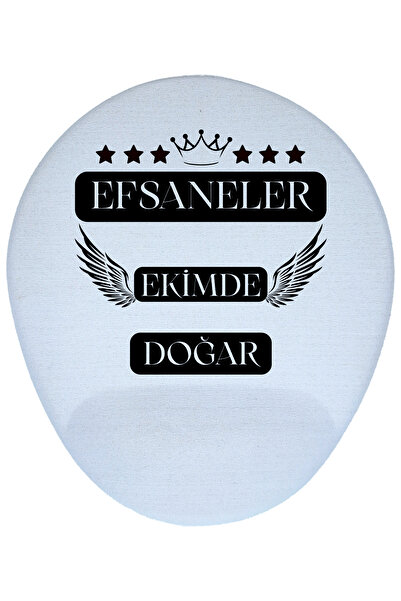 giftkonsept Legende cu modele de coroane și stele se nasc în octombrie. Mouse...