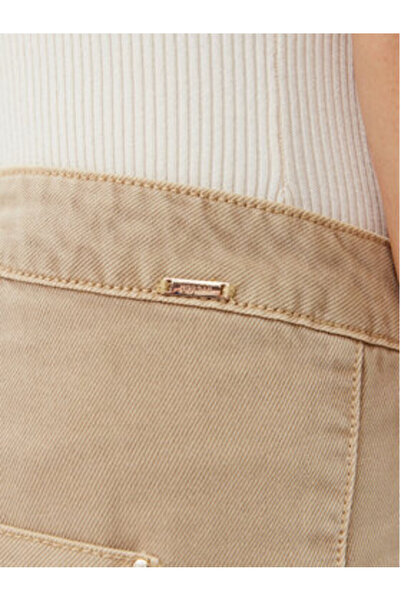 Morgan Γυναικείο Παντελόνι από Υφασμάτινο 251-PICHAK Μπεζ