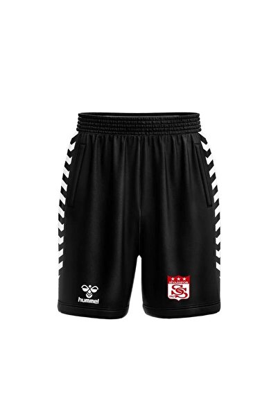 hummel Αυθεντικό σορτς κάμπινγκ με τσέπες Sivasspor μαύρο