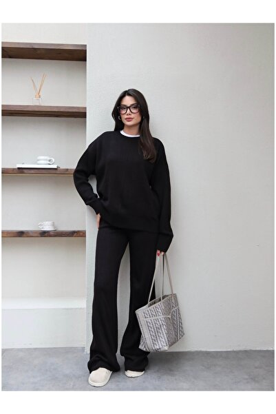 ESRAHELVACI Set de tricotaje cu gât rotund