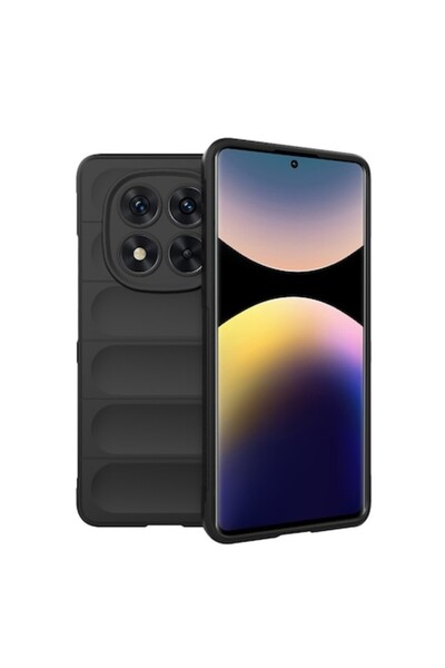 FİL Carcasă de protecție pentru Xiaomi Redmi Note 14 Pro 5G/Poco X7, O55, ter...