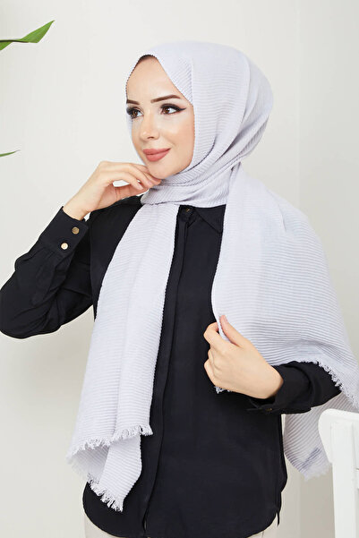 Feiza Collection Pamuklu Soft Piliseli Taş Rengi Şal