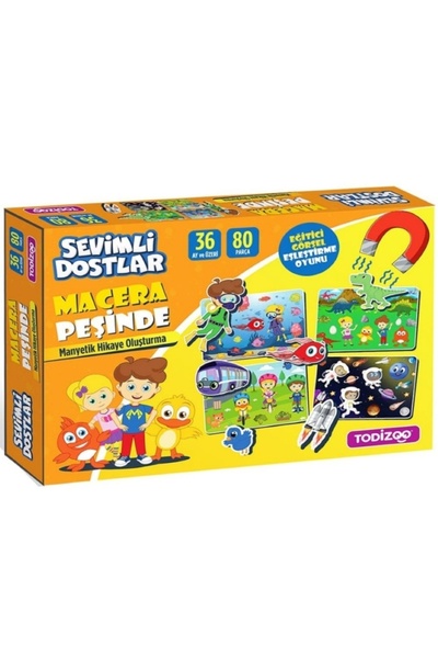 JOYFUL CHİLD Cute Friends on a Quest 80 Pieces