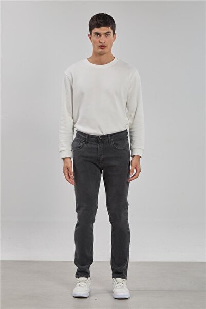 BARRELS AND OIL Men's Regular Fit Trousers - Anthracite