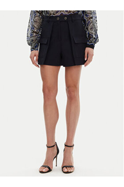 Morgan Γυναικείο Σορτς από Υφασμάτινο 251-SHONAU Μπλε Σκούρο Μπλε