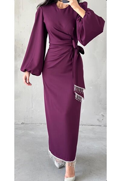 TESETTÜR AKBAŞ Double Krep Tesettür Abiye