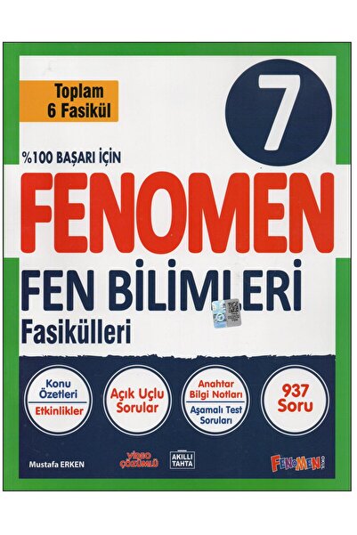 Fenomen Yayıncılık Fenomen 7.Sınıf Fen Fasikülleri