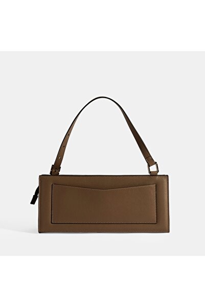 Desa Women's Brown Leather Shoulder Bag