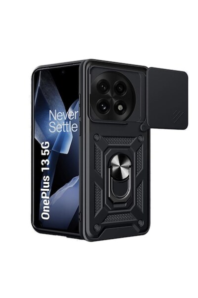 FİL Husa Protectie pentru OnePlus 13, P21, Termoplastic, Deep Dark