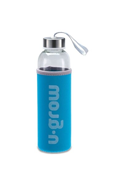 U-Grow Sticlă termică cu capac izolator U-Grow, albastră, 500 ml