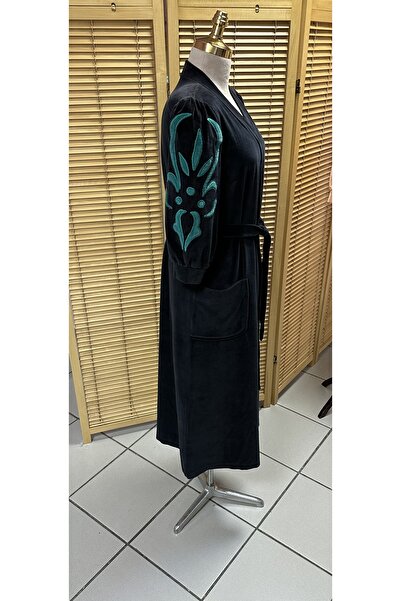 GÖKŞİN MODA Black Velvet Say