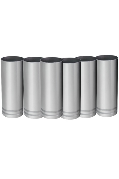 Raki Set of 6 stainless steel alcohol measuring cups 100ml